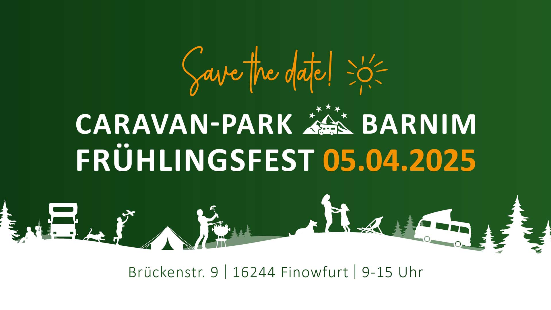 Save the date: Caravan-Park Barnim Frühlingsfest